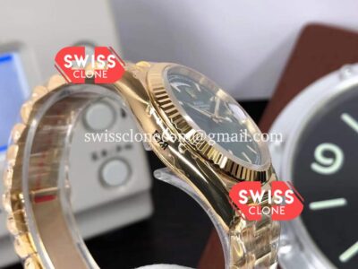 Rolex Day Date 36MM 118238 Green Dial Presidential 18K Yellow Gold Watch 1:1 Mirror Quality Super Clone Watch