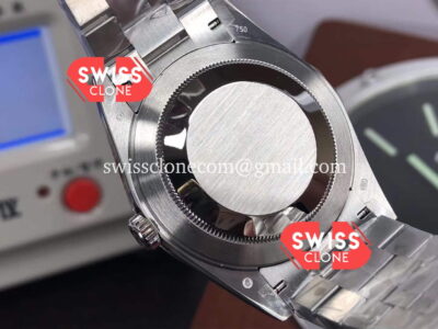 Rolex Day Date 40mm Presidential Stainless Steel Ice Blue Arab Dial 1:1 Super Clone Watch