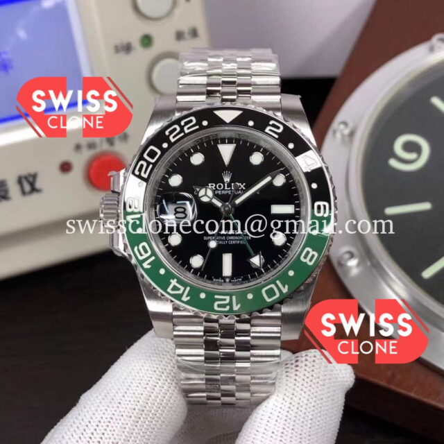 Rolex GMT Masters II 126720VTNR SPRITE Cal.3285 Movement 904L Steel 1:1 Swiss Super Clone Watch