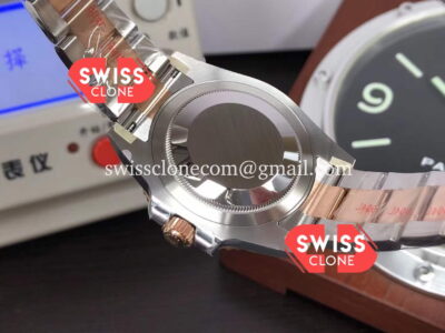 Rolex GMT Masters II M126711CHNR-0002 Everose Two Tone Gold Swiss Replica 1:1 Super Clone Watch