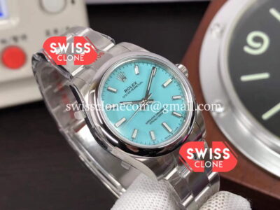 Rolex Oyster Perpetual 126000 36MM Swiss Movement Tiffany Blue Dial 904L Steel 1:1 Super Clone Watch