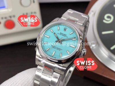 Rolex Oyster Perpetual 126000 36MM Swiss Movement Tiffany Blue Dial 904L Steel 1:1 Super Clone Watch