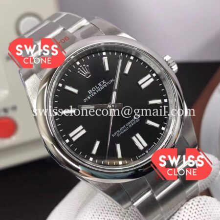 Rolex Oyster Perpetual Black 41MM REF#124300 Cal.3230 High Resolution View