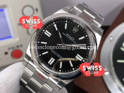 Rolex Oyster Perpetual Black 41MM REF#124300 Cal.3230 Movement 904L Steel Swiss Replica 1:1 Mirror Super Clone Watch