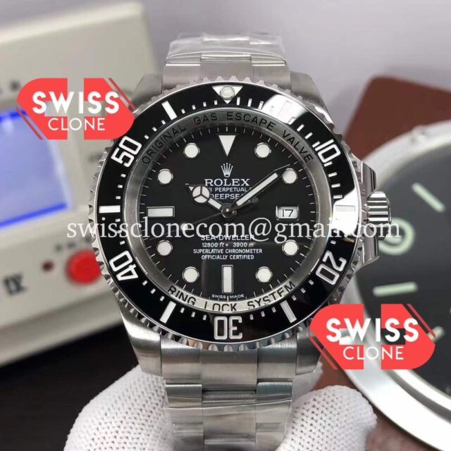 Rolex Sea-Dweller Deepsea Black 116660 2017 Best Edition 1:1 Ultimate Mirror Super Clone Watch