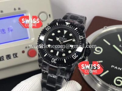Rolex SeaDweller Deep-Sea Blaken Black Dial " Ember " PVD Casing 1:1 Mirror Super Clone Watch