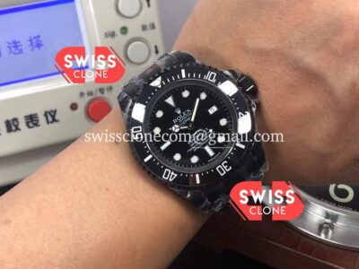 Rolex SeaDweller Deep-Sea Blaken Black Dial " Ember " PVD Casing 1:1 Mirror Super Clone Watch