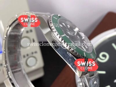 Rolex Submariner 116610LV The Hulk 904L Steel Swiss Replica 1:1 Mirror Super Clone Watch