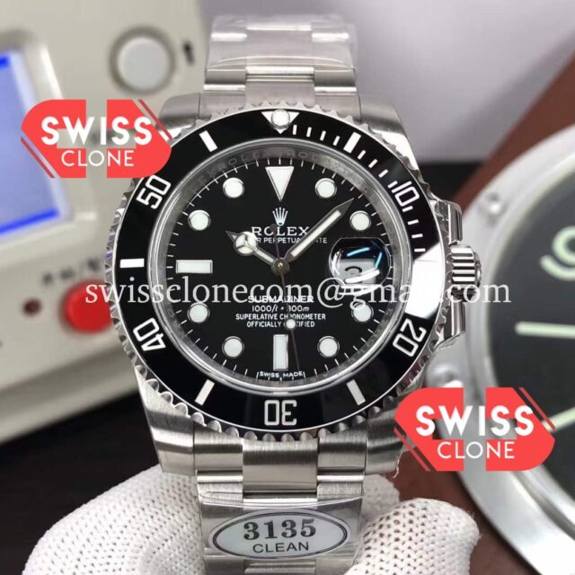 Rolex Submariner 40MM Steel 126610LN 904L Steel Replica 1:1 Mirror Super Clone Watch