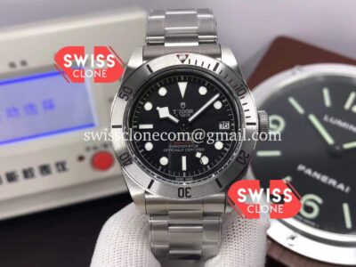 Tudor Heritage Black Bay Steel Bezel Swiss Replica Watch 1:1 Ultimate Mirror Super Clone Watch