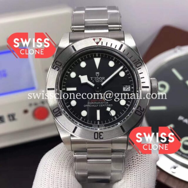 Tudor Heritage Black Bay Steel Bezel Swiss Replica Watch 1:1 Ultimate Mirror Super Clone Watch