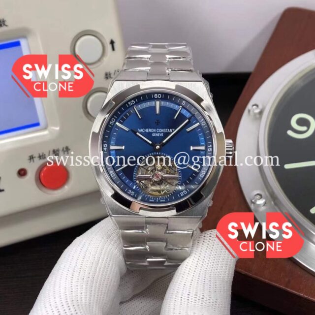 Vacheron Constantin Overseas Tourbillon Stainless Steel 1:1 Mirror Super Clone Watch
