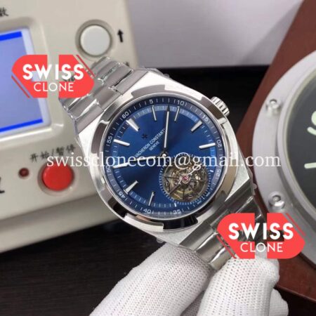Vacheron Constantin Overseas Tourbillon Stainless Steel High Resolution View