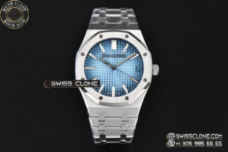Audemars Piguet Royal Oak 15510 41mm ’50th Anniversary’ Ice Blue Dial High Resolution View