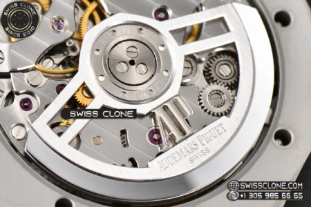 Audemars Piguet Royal Oak 15510 41mm ’50th Anniversary’ Ice Blue Dial Diamond Marker High Resolution View
