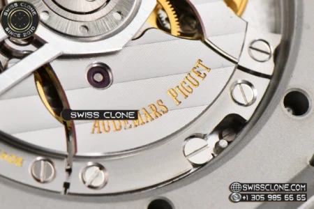 Audemars Piguet Royal Oak 15510 41mm ’50th Anniversary’ Ice Blue Dial Diamond Marker High Resolution View