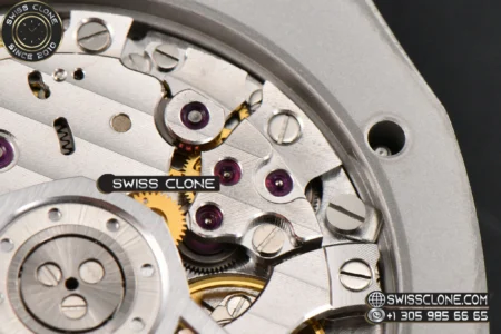 Audemars Piguet Royal Oak 15510 41mm ’50th Anniversary’ Ice Blue Dial Diamond Marker High Resolution View