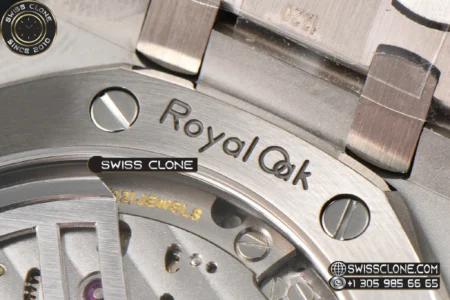 Audemars Piguet Royal Oak 15510 41mm ’50th Anniversary’ Ice Blue Dial Diamond Marker High Resolution View
