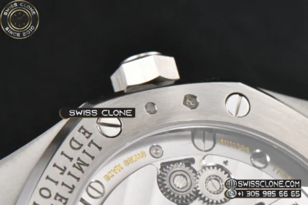 Audemars Piguet Royal Oak 15510 41mm ’50th Anniversary’ Ice Blue Dial Diamond Marker High Resolution View
