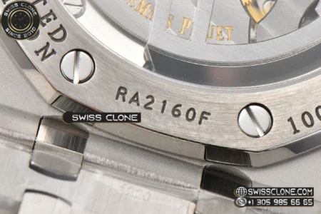 Audemars Piguet Royal Oak 15510 41mm ’50th Anniversary’ Ice Blue Dial Diamond Marker High Resolution View
