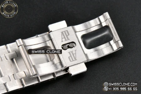Audemars Piguet Royal Oak 15510 41mm ’50th Anniversary’ Ice Blue Dial Diamond Marker High Resolution View