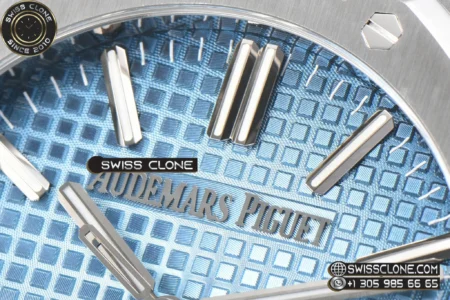 Audemars Piguet Royal Oak 15510 41mm ’50th Anniversary’ Ice Blue Dial High Resolution View