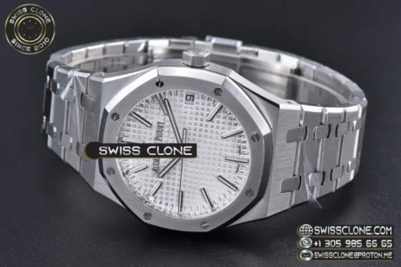 Audemars Piguet Royal Oak 15510 50th Anniversary White Dial 41mm High Resolution View