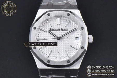 Audemars Piguet Royal Oak 15510 50th Anniversary White Dial 41mm High Resolution View