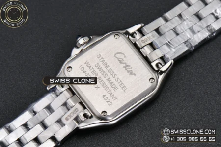 Cartier Panthère Secrete Ladies 22mm SS BVF Gray Dial High Resolution View
