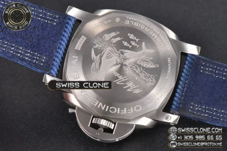 Panerai PAM985 Mike Horn Submersible Titanium 47mm Black Dial Nylon P9010 High Resolution View