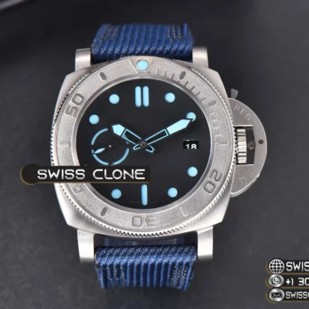 Panerai PAM985 Mike Horn Submersible Titanium 47mm Black Dial Nylon P9010 High Resolution View