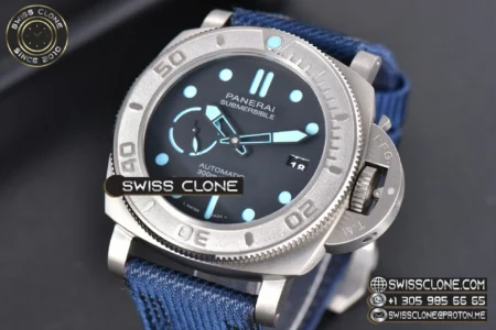 Panerai PAM985 Mike Horn Submersible Titanium 47mm Black Dial Nylon P9010 High Resolution View