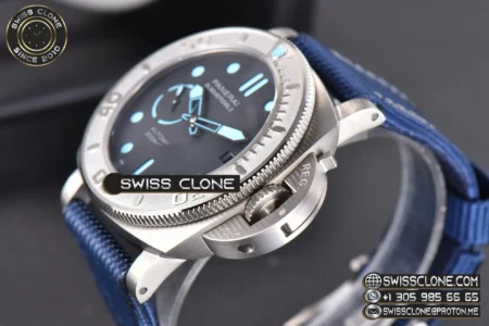 Panerai PAM985 Mike Horn Submersible Titanium 47mm Black Dial Nylon P9010 High Resolution View