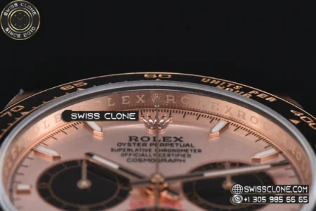 Rolex Daytona 126515 40mm UFO Black Bezel Black Subdial Black Oysterflex UF4131(Free Sprung) High Resolution View