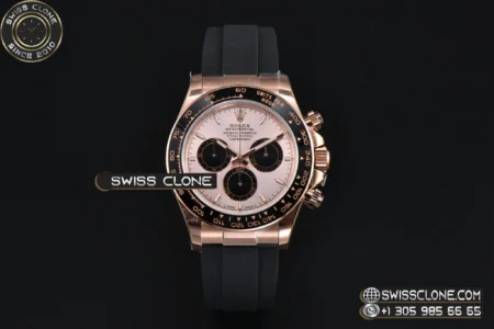 Rolex Daytona 126515 40mm UFO Black Bezel Black Subdial Black Oysterflex UF4131(Free Sprung) High Resolution View