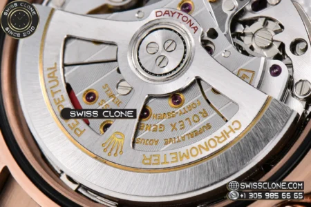 Rolex Daytona 126515 40mm UFO Black Bezel Black Subdial Black Oysterflex UF4131(Free Sprung) High Resolution View