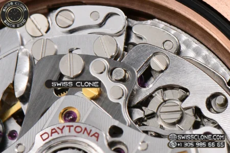 Rolex Daytona 126515 40mm UFO Black Bezel Black Subdial Black Oysterflex UF4131(Free Sprung) High Resolution View