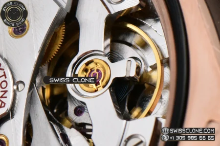 Rolex Daytona 126515 40mm UFO Black Bezel Black Subdial Black Oysterflex UF4131(Free Sprung) High Resolution View