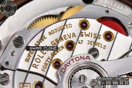 Rolex Daytona 126515 40mm UFO Black Bezel Black Subdial Black Oysterflex UF4131(Free Sprung) High Resolution View
