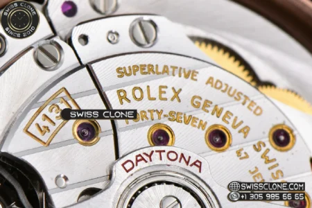 Rolex Daytona 126515 40mm UFO Black Bezel Black Subdial Black Oysterflex UF4131(Free Sprung) High Resolution View