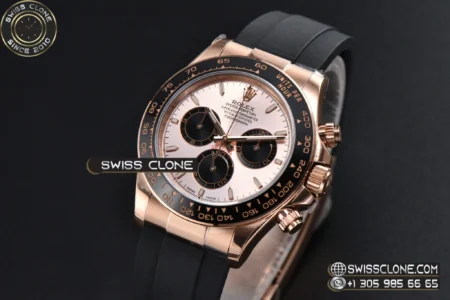 Rolex Daytona 126515 40mm UFO Black Bezel Black Subdial Black Oysterflex UF4131(Free Sprung) High Resolution View