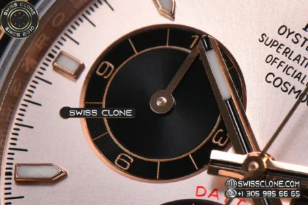 Rolex Daytona 126515 40mm UFO Black Bezel Black Subdial Black Oysterflex UF4131(Free Sprung) High Resolution View