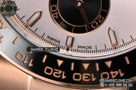 Rolex Daytona 126515 40mm UFO Black Bezel Black Subdial Black Oysterflex UF4131(Free Sprung) High Resolution View