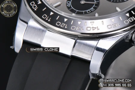 Rolex Daytona 126519 40mm UFO Gray Black Subdial Oysterflex UF4131(Free Sprung) High Resolution View