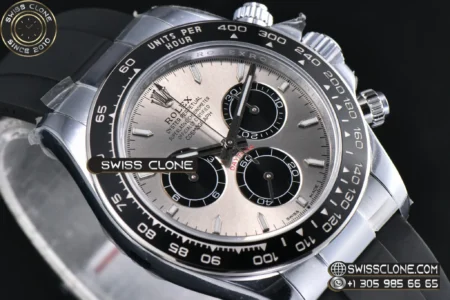 Rolex Daytona 126519 40mm UFO Gray Black Subdial Oysterflex UF4131(Free Sprung) High Resolution View
