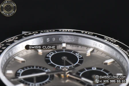 Rolex Daytona 126519 40mm UFO Gray Black Subdial Oysterflex UF4131(Free Sprung) High Resolution View