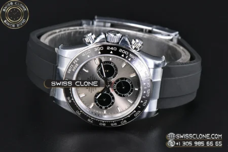 Rolex Daytona 126519 40mm UFO Gray Black Subdial Oysterflex UF4131(Free Sprung) High Resolution View