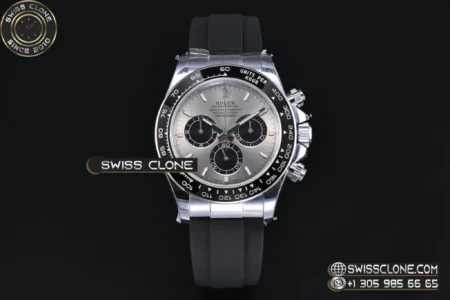 Rolex Daytona 126519 40mm UFO Gray Black Subdial Oysterflex UF4131(Free Sprung) High Resolution View