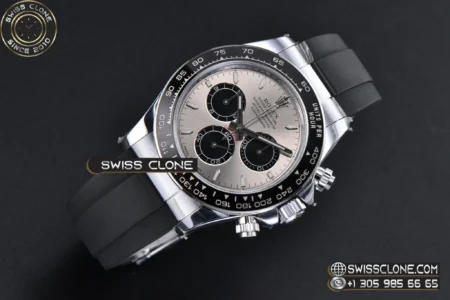 Rolex Daytona 126519 40mm UFO Gray Black Subdial Oysterflex UF4131(Free Sprung) High Resolution View