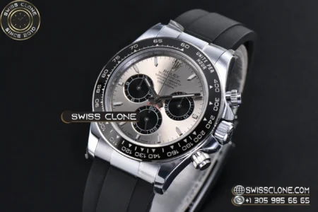 Rolex Daytona 126519 40mm UFO Gray Black Subdial Oysterflex UF4131(Free Sprung) High Resolution View